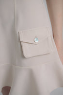 Ruffle short skirt - MEUKERHOOD