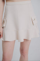 Ruffle short skirt - MEUKERHOOD