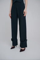 Tailored pleated pants - MEUKERHOOD